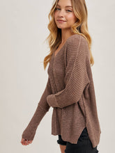 Load image into Gallery viewer, Mushroom Sheer Loose-Fit Pullover BluIvy
