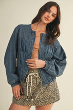 Load image into Gallery viewer, Batwing Denim Jacket Mustard Seed