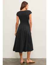 Load image into Gallery viewer, Black A-Line Dress Mustard Seed