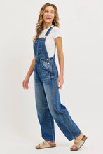 Load image into Gallery viewer, Denim Barrel Leg Overalls