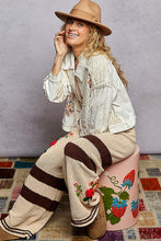 Load image into Gallery viewer, Patchwork Cropped Jacket Pol