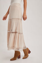 Load image into Gallery viewer, Western Boho Midi Skirt BluIvy