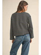 Load image into Gallery viewer, Perfect Striped Long Sleeve Shirt Miou Muse