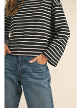 Load image into Gallery viewer, Perfect Striped Long Sleeve Shirt Miou Muse