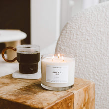 Load image into Gallery viewer, 14.9 oz Aspen & Fog Calyan Candle Calyan Wax Co