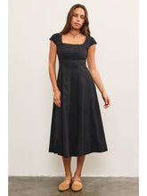 Load image into Gallery viewer, Black A-Line Dress Mustard Seed