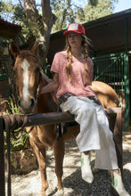 Load image into Gallery viewer, Striped Short Sleeve Tee