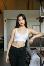 Load image into Gallery viewer, White Basic Low Back Bralette Leto Accessories