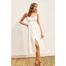 Load image into Gallery viewer, Button Front Midi Dress