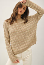 Load image into Gallery viewer, Textured Beachy Sweater