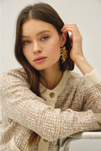 Load image into Gallery viewer, Tweed Knit Cardigan Be Cool