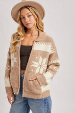 Load image into Gallery viewer, Fair Isle Fuzzy Sweater