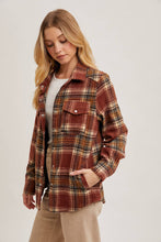 Load image into Gallery viewer, Button Down Plaid Shacket