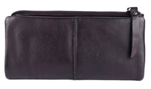 Load image into Gallery viewer, Handcrafted Leather Andi Black Wallet Bounding Main