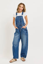 Load image into Gallery viewer, Denim Barrel Leg Overalls