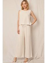 Load image into Gallery viewer, Back Button Detail Sleeveless Top