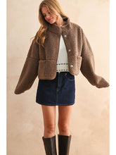 Load image into Gallery viewer, Suede Reversible Jacket Miou Muse