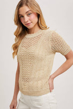 Load image into Gallery viewer, Open Knit Top