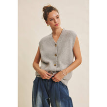Load image into Gallery viewer, Timeless Cozy Sweater Vest Top
