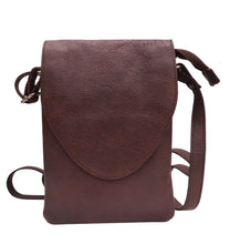 Load image into Gallery viewer, Brown Pippa Crossbody Bag Latico Leather