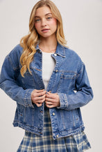 Load image into Gallery viewer, Oversized Denim Jacket