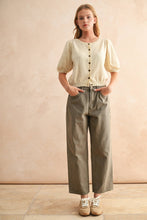 Load image into Gallery viewer, Butter Puff Sleeve Cardigan