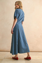 Load image into Gallery viewer, Denim Polka Dot Dress Miou Muse