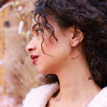 Load image into Gallery viewer, 1.5" Classic Hoop Earrings Amano Studio