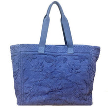Load image into Gallery viewer, Blue Weekender Bag Lu & Elle