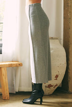 Load image into Gallery viewer, Grey Sweater Maxi Skirt