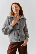 Load image into Gallery viewer, Boucle Button Down Sweater