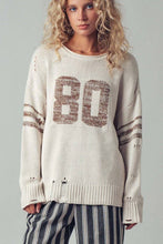 Load image into Gallery viewer, Varsity 80 Distressed Pullover