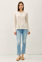 Load image into Gallery viewer, Buttery Soft Henley Top