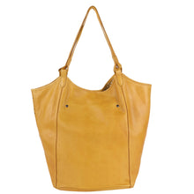 Load image into Gallery viewer, Mustard Tour Leather Tote