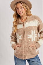 Load image into Gallery viewer, Fair Isle Fuzzy Sweater