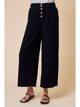 Load image into Gallery viewer, Linen Wide Leg Culottes