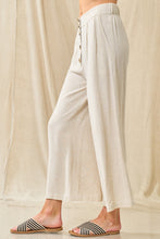Load image into Gallery viewer, Linen Wide Leg Culottes