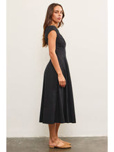 Load image into Gallery viewer, Black A-Line Dress Mustard Seed