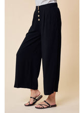 Load image into Gallery viewer, Linen Wide Leg Culottes