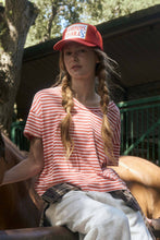 Load image into Gallery viewer, Striped Short Sleeve Tee