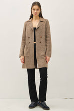Load image into Gallery viewer, Brown Basic Sweater Coat