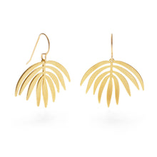 Load image into Gallery viewer, Palm Frond Earrings Amano Studio