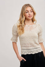 Load image into Gallery viewer, Boho Crochet Top