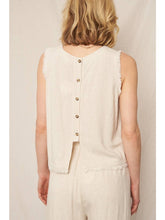 Load image into Gallery viewer, Back Button Detail Sleeveless Top