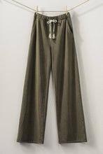Load image into Gallery viewer, Relaxed Wide Leg Drawstring Pants