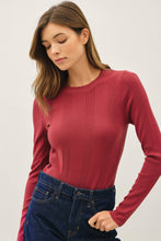 Load image into Gallery viewer, Ribbed Form Fitted Knit Sweater
