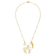 Load image into Gallery viewer, Coral Charm Necklace
