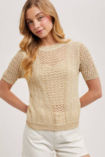 Load image into Gallery viewer, Open Knit Top
