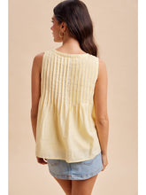 Load image into Gallery viewer, Pintuck Cotton Blouse
