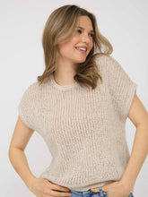 Load image into Gallery viewer, Knit Short Sleeve Sweater Top
